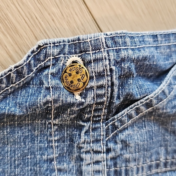 Vintage OshKosh B'gosh Blue Denim Shortalls, 24 Months - Picture 5 of 9